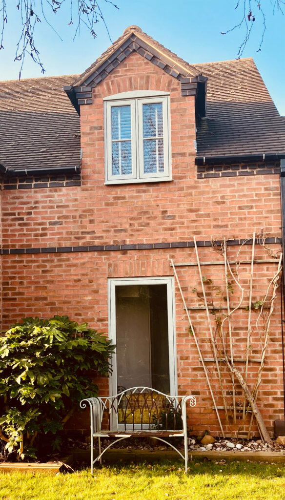 Composite door and UPVC Flush Sash